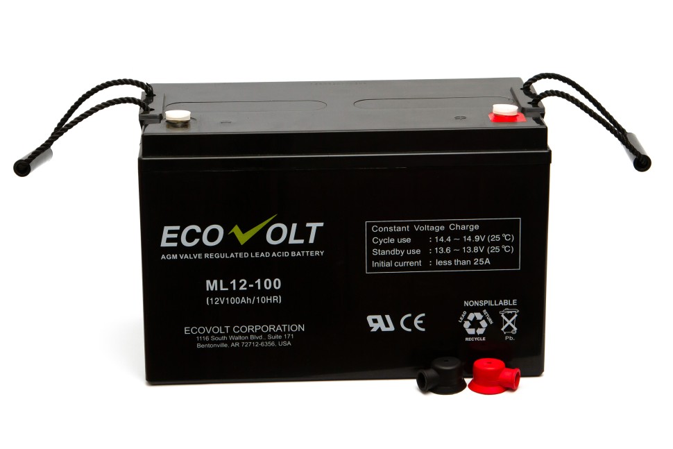 Аккумулятор ECOVOLT ML12-100