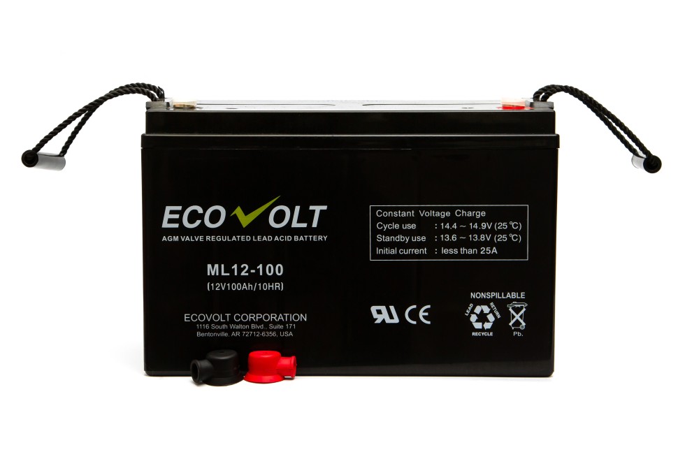 Аккумулятор ECOVOLT ML12-100