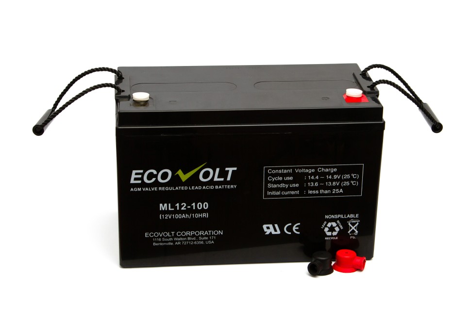 Аккумулятор ECOVOLT ML12-100