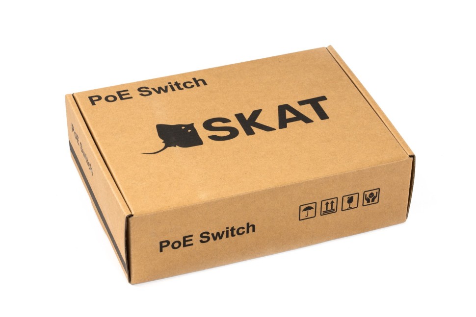 Коммутатор SKAT PoE-5E-1S UPS