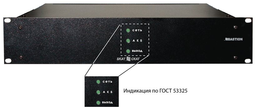 Источник бесперебойного питания СКАТ-1200И7 Rack (СКАТ ИБП-12/5-2x17-RACK)